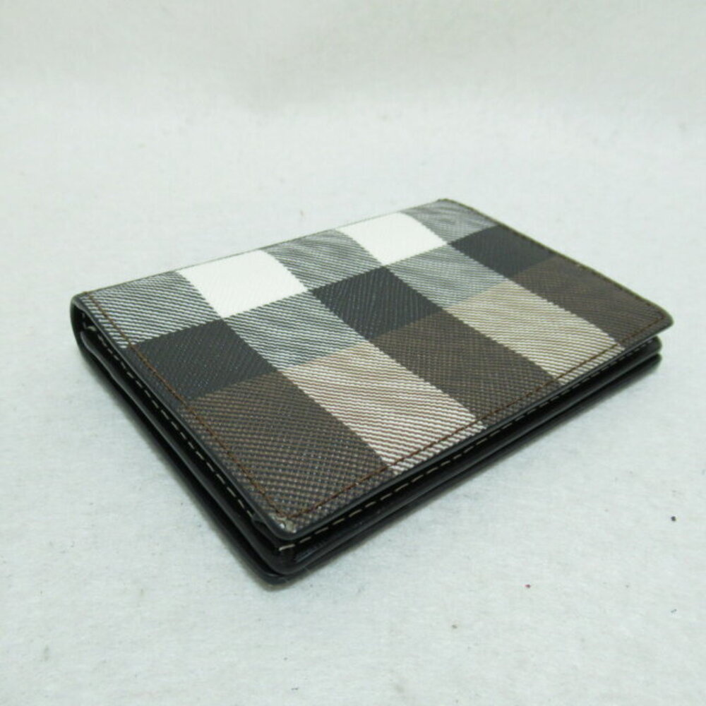 Burberry Wallet canvas brown black - Picture 6 of 8